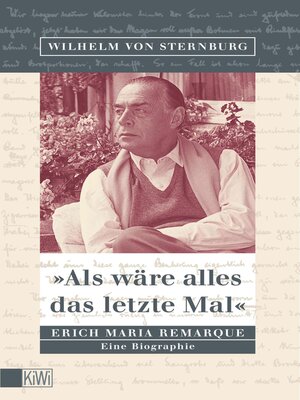 cover image of Als wäre alles das letzte Mal